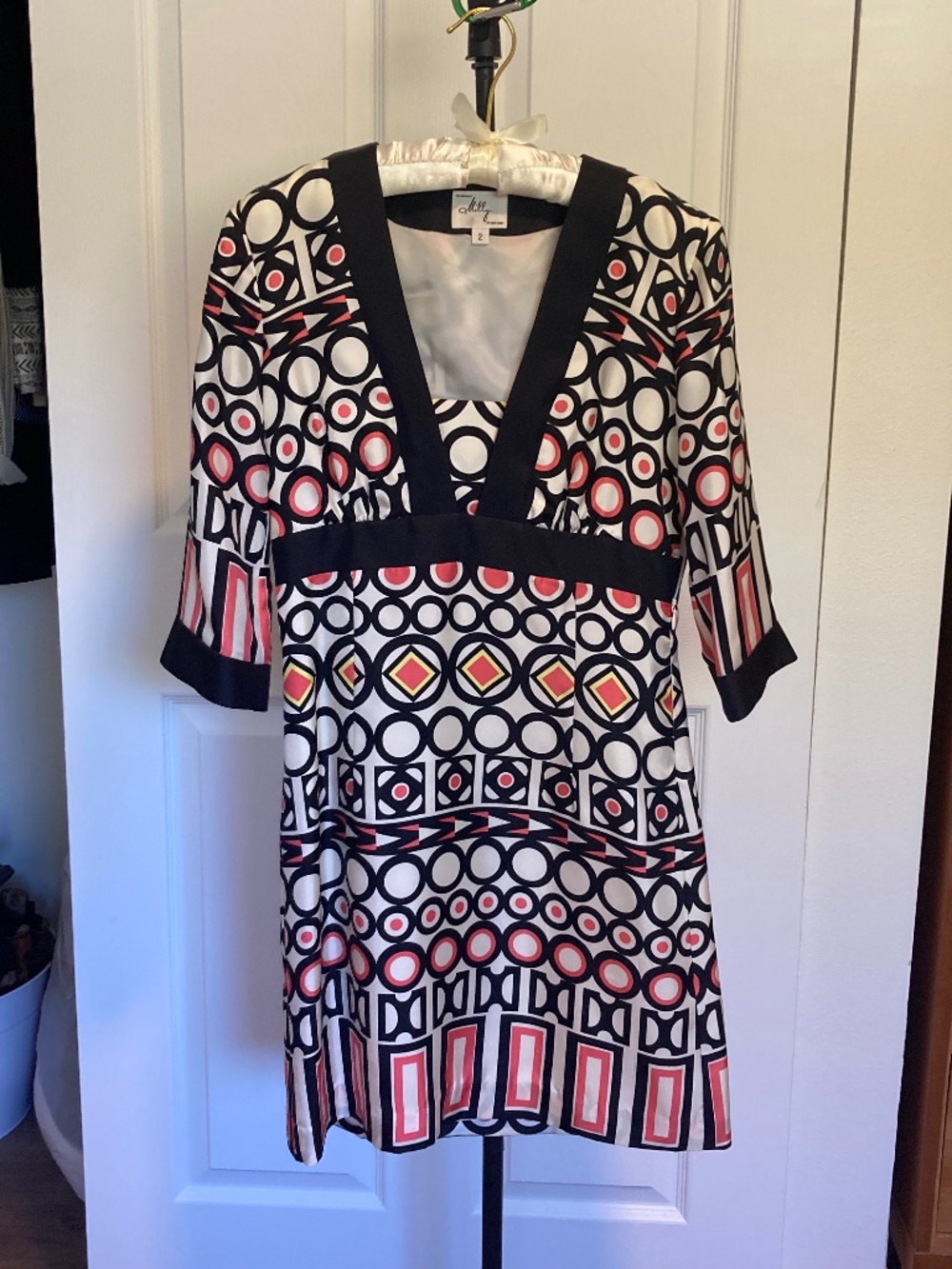 Vintage Y2K Milly Silk Dress